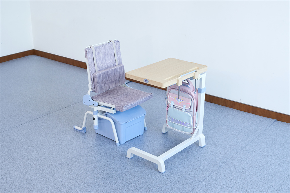 school desks and chairs